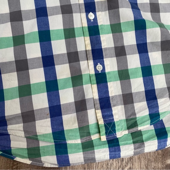 Jack Spade Colorful Checkered Button Down Shirt - Picture 15 of 16